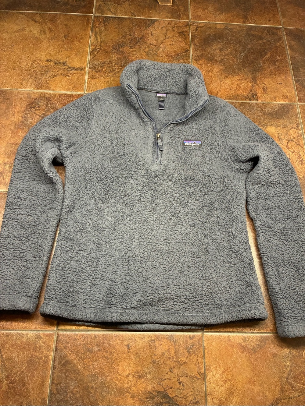 Patagonia Women’s Gray Los Gatos Fleece Quarter-Zip Pullover